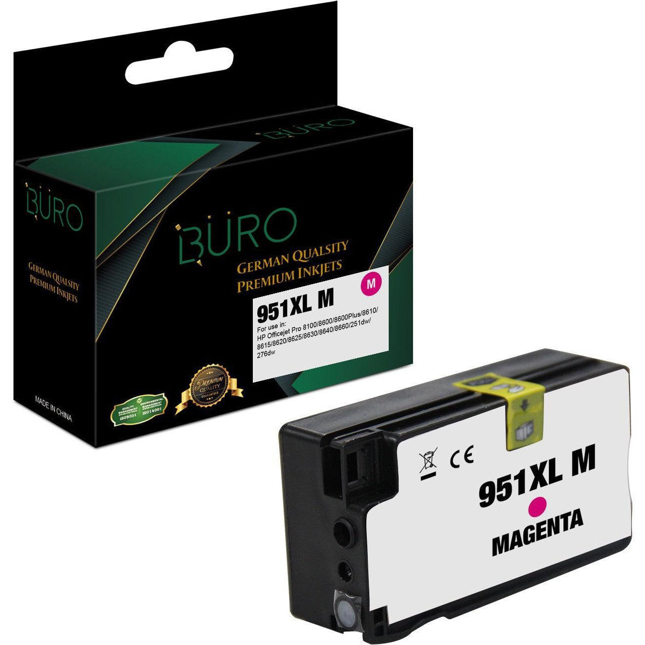 Buro Compatible 951 XL Ink Cartridge  Magenta