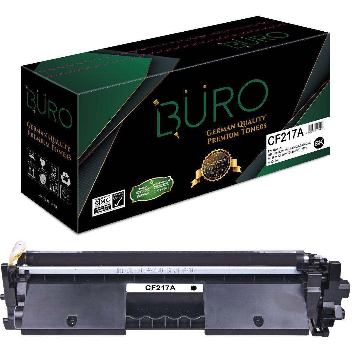 Buro Compatible 17A Laserjet Toner For Hp Cf217A (Black)
