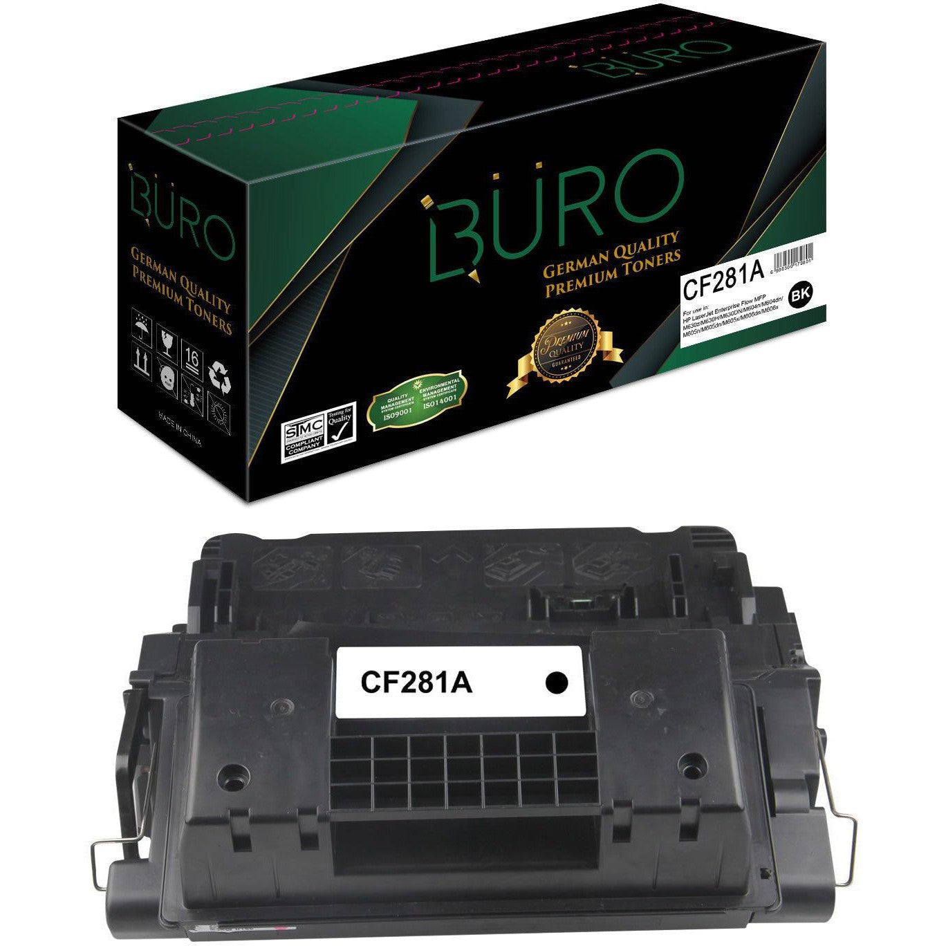 Buro Compatible 81A Laserjet Toner For Hp Cf281A (Black)