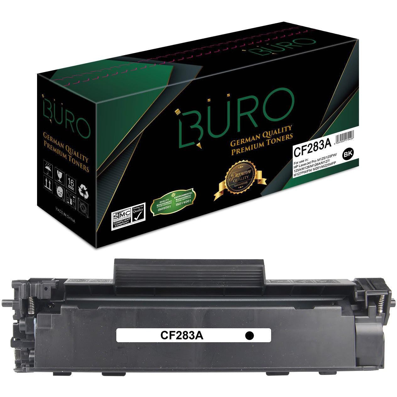 Buro Compatible 83A Laserjet Toner For Hp Cf283A (Black)