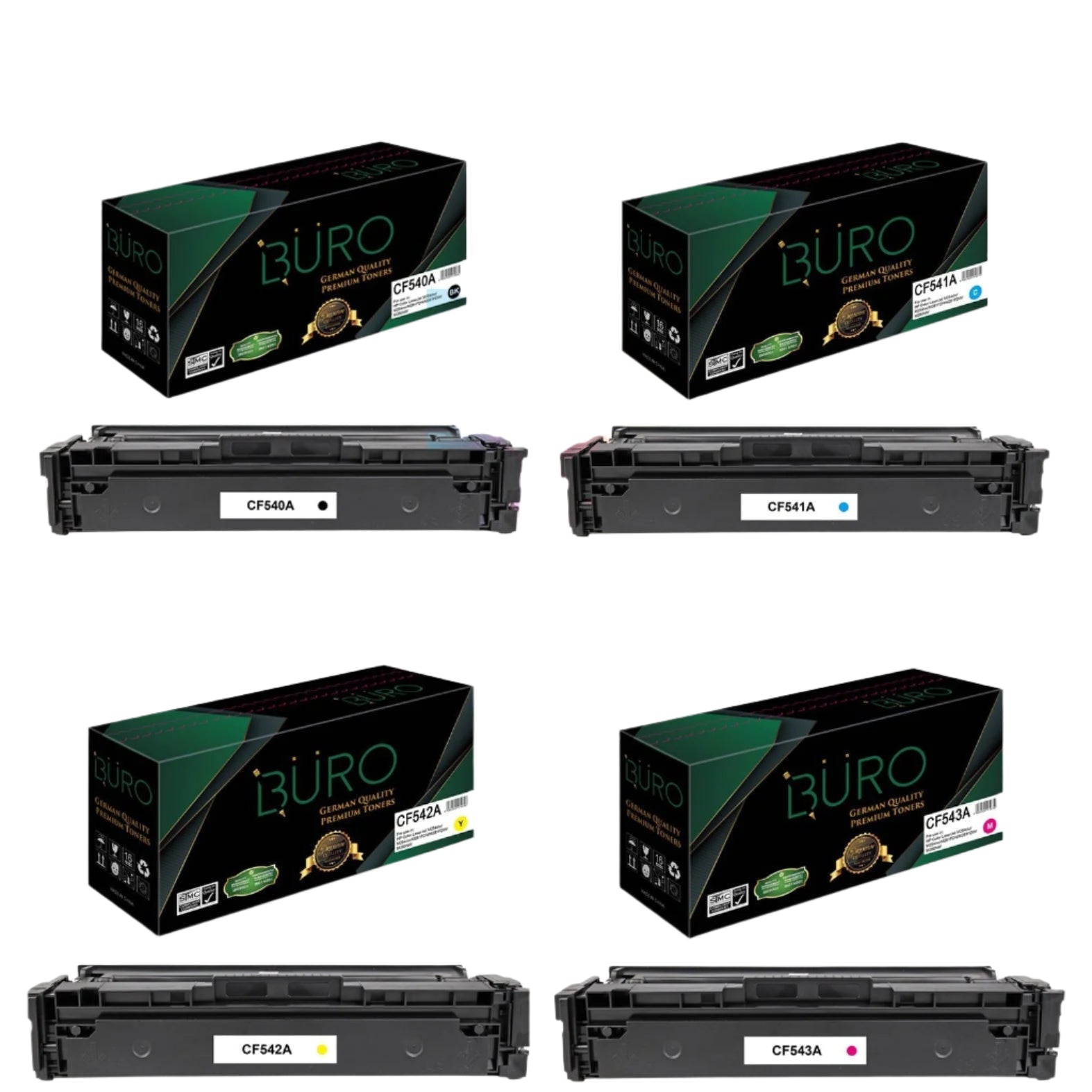 Buro Compatible Cf540A+Cf541A+Cf542A+Cf543A