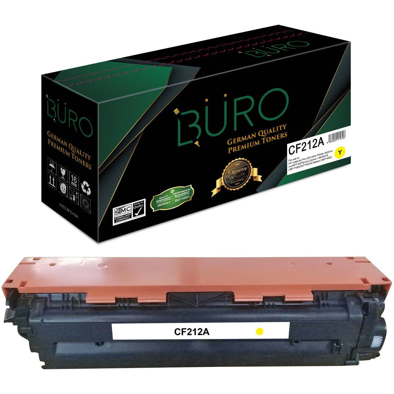 Buro Compatible 131A  Laserjet Toner For Hp Cf212A