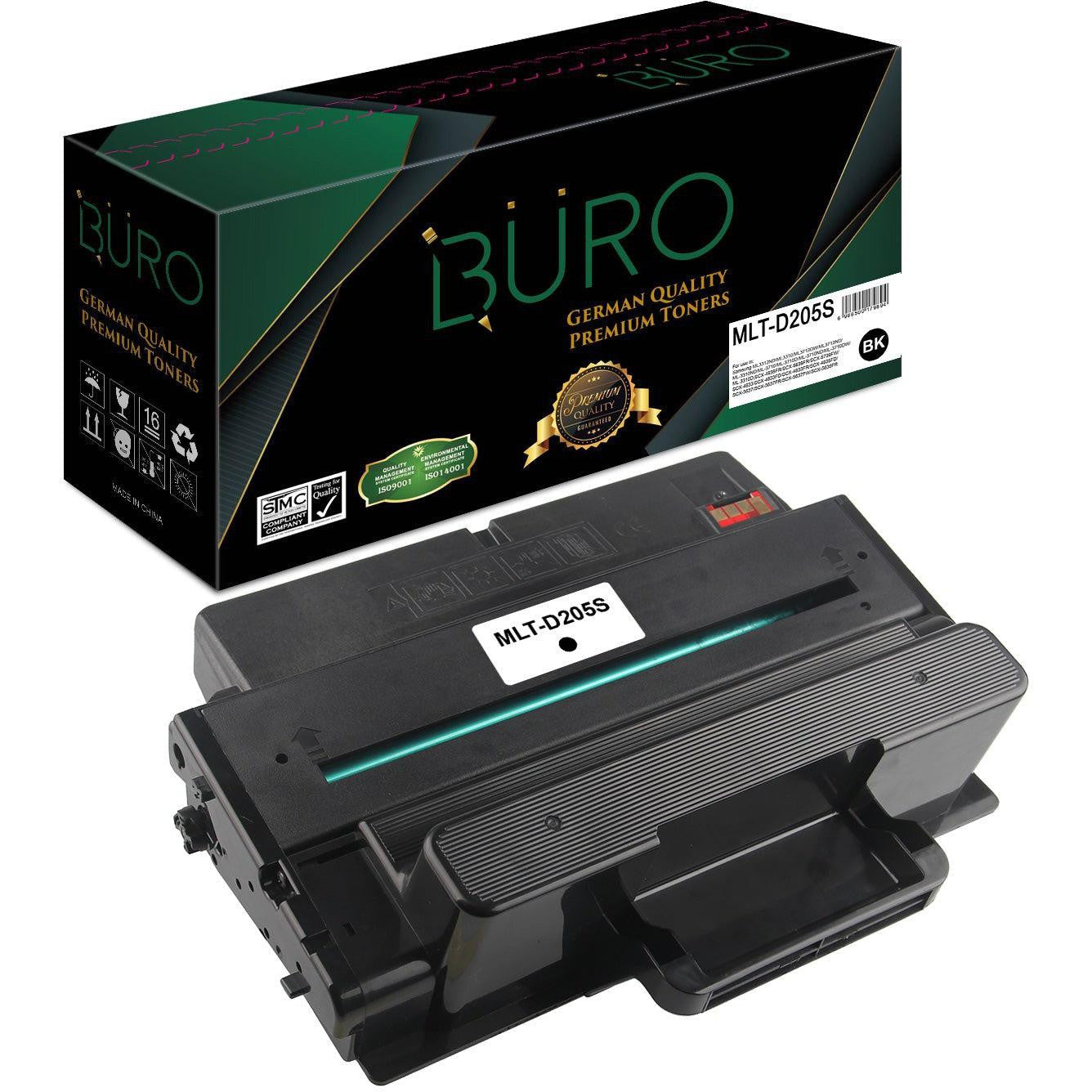 Buro Compatible Toner For Samsung Black Mlt D 205S