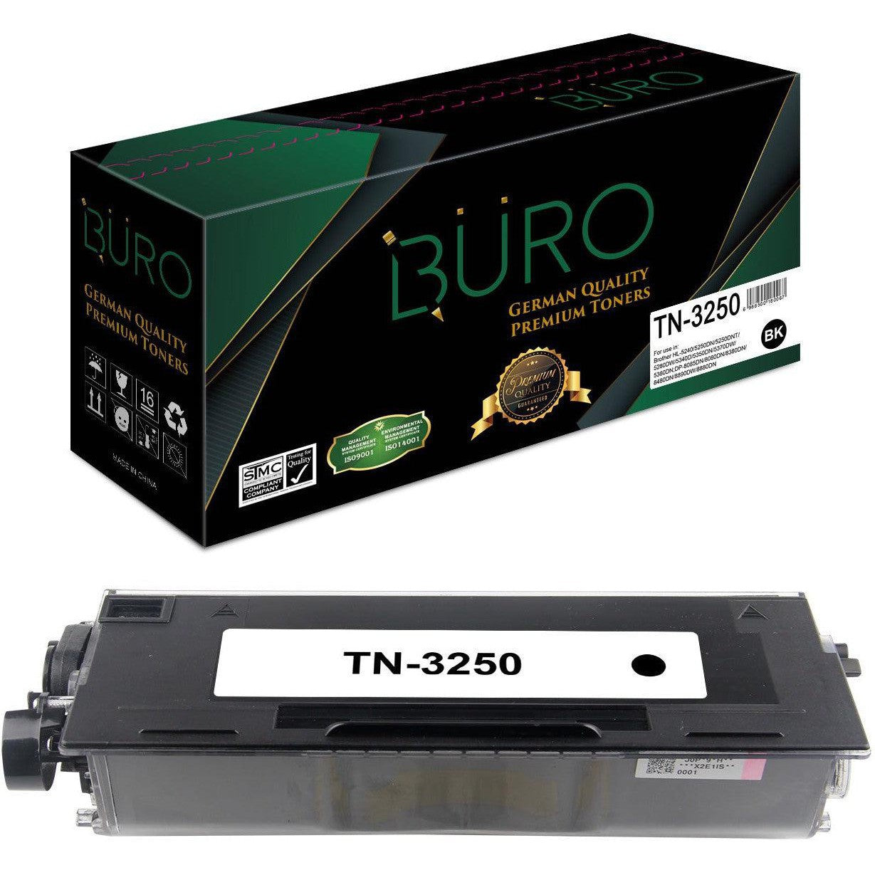 Buro Compatible Toner For Brother Tn-3250 Black