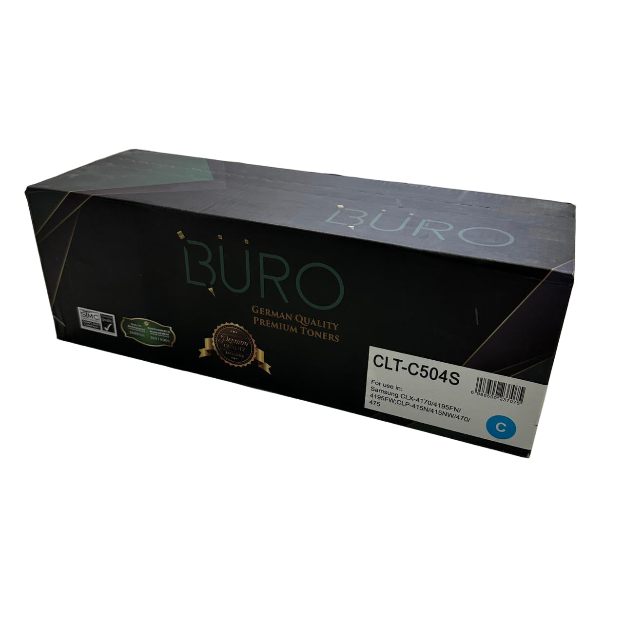 Buro Compatible CLT-C504S Toner For Samsung CLT-C504S (Cyan)