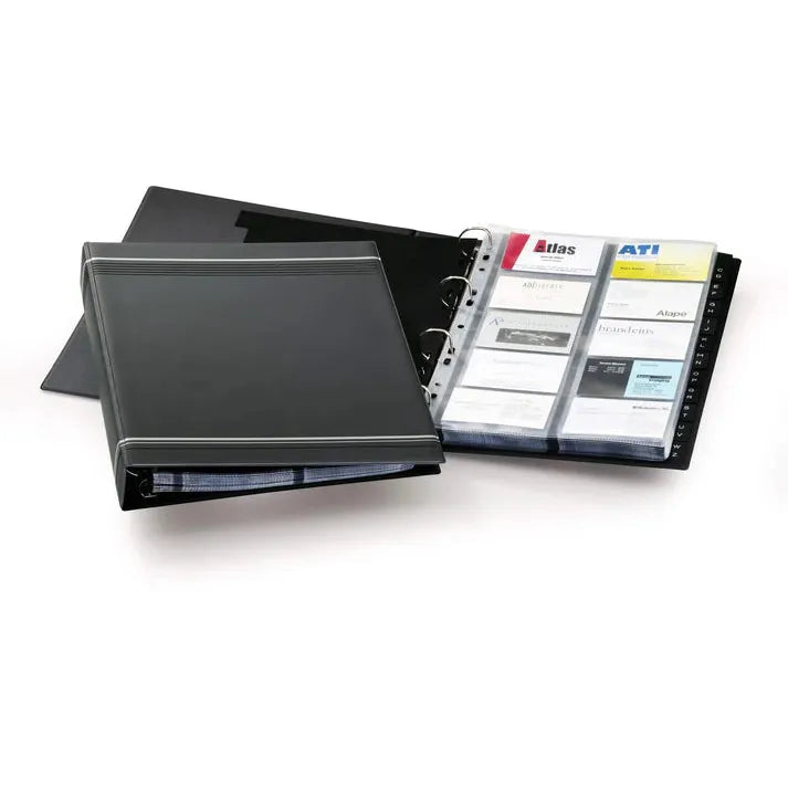 Business Card Ring Binder VISIFIX 400 A4