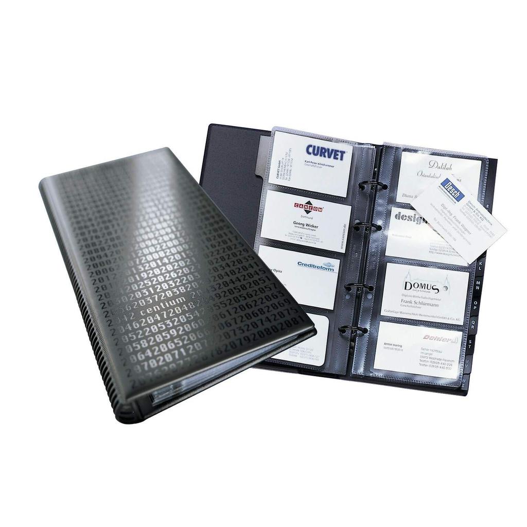 Business card ring binder VISIFIX CENTIUM 200