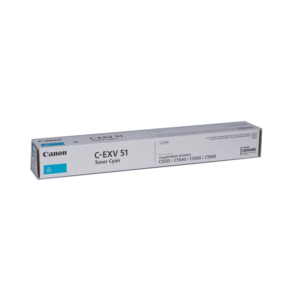 Canon C-EXV 51 Cyan Toner Cartridge (0482C002)