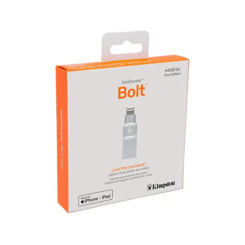 Kingston 64Gb Data Traveler Bolt Duo Flash - C-Usb3L-Sr64G-En