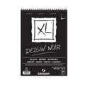 Canson Xl- Dessin Noir, Spiral Pad, 40 Sheets Black A4