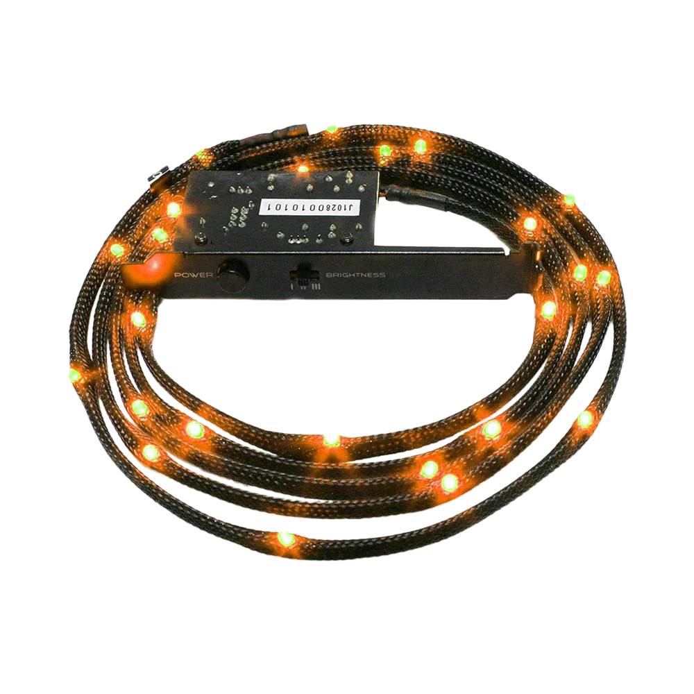 Nzxt Sleeved Led Kit 1 Meter Orange