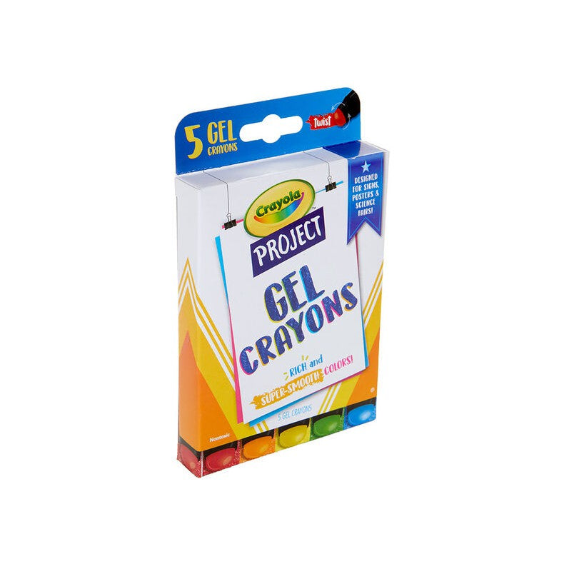 CRAYOLA PROJECT GEL CRAYONS