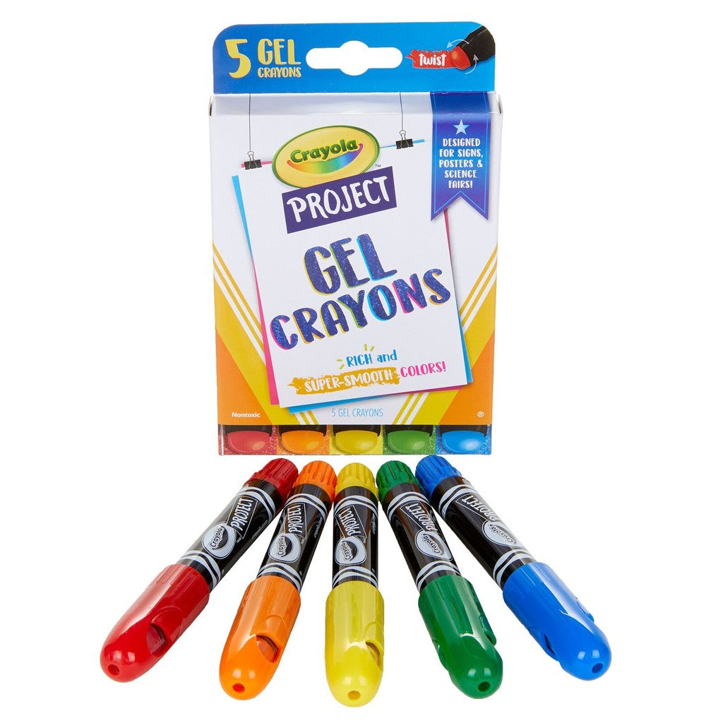 CRAYOLA PROJECT GEL CRAYONS