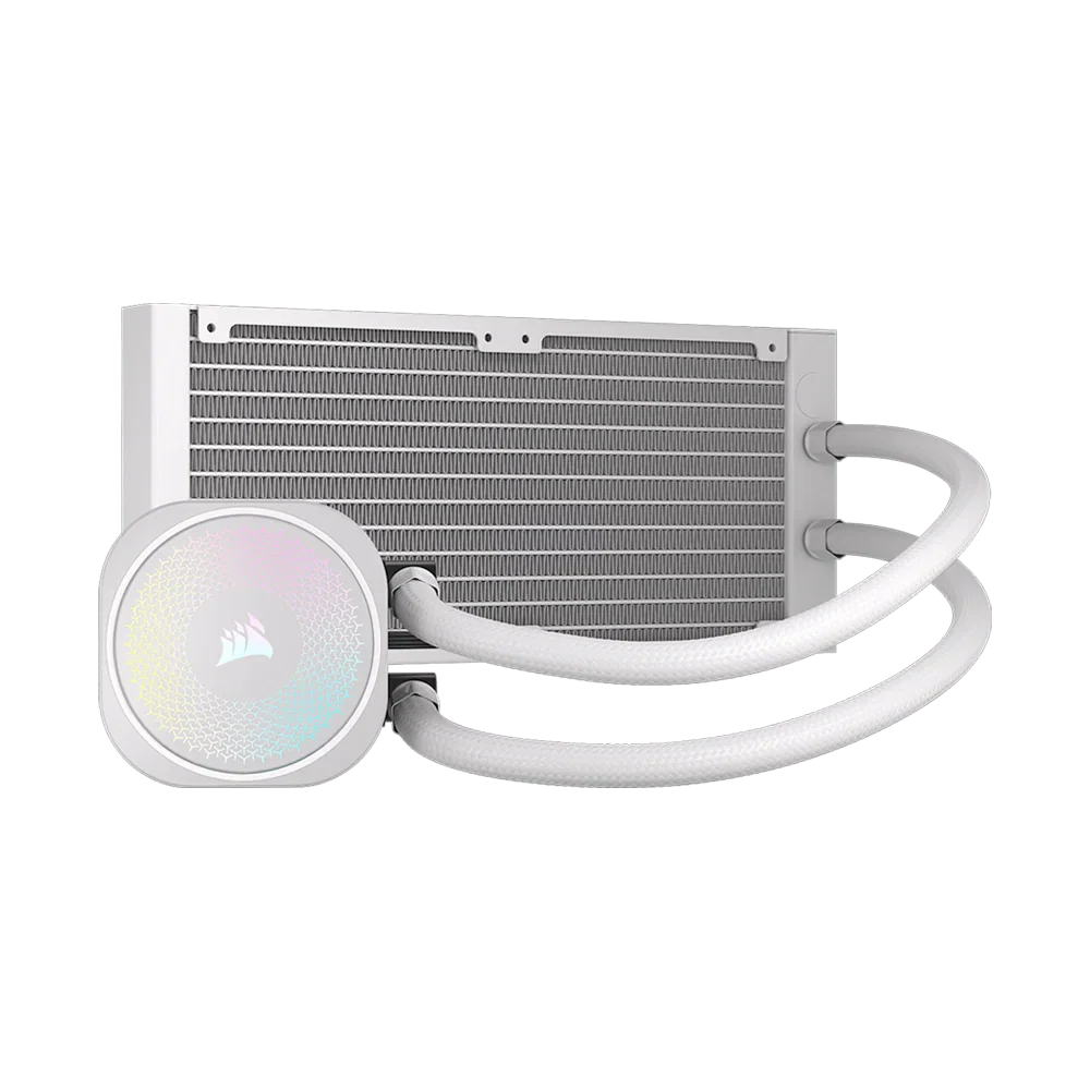Corsair Nautilus 240 Rs Argb Liquid Cpu Cooler - White