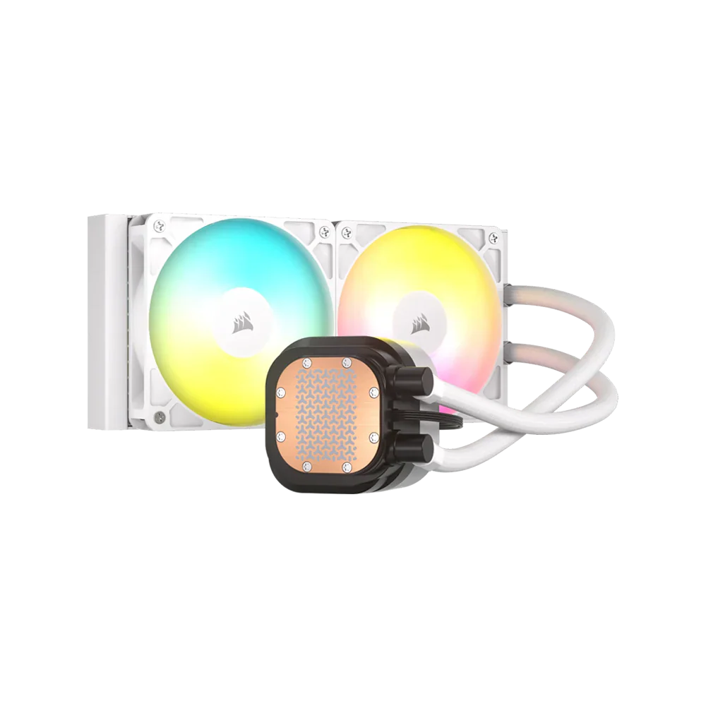 Corsair Nautilus 240 Rs Argb Liquid Cpu Cooler - White