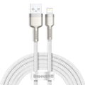 Cable Baseus USB cable for Lightning Cafule, 2.4A, 2m (white)