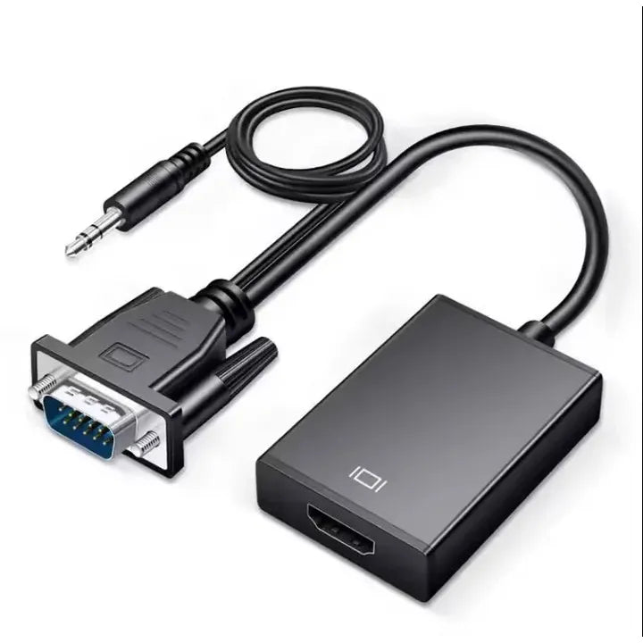 Cable VGA Male to HDMI Female Adapter