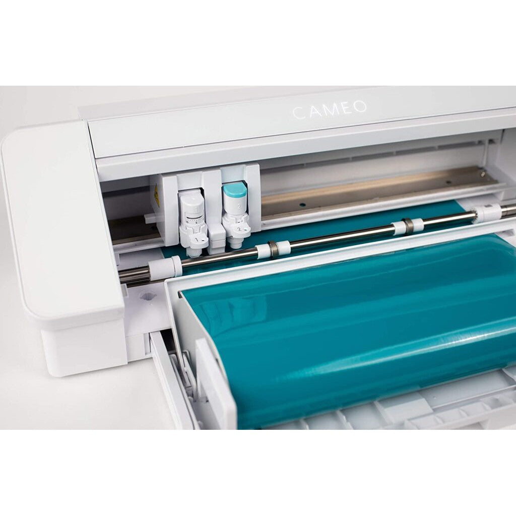 Cameo 4 Silhouette Cutting Machine White Powerful Precision Cutting