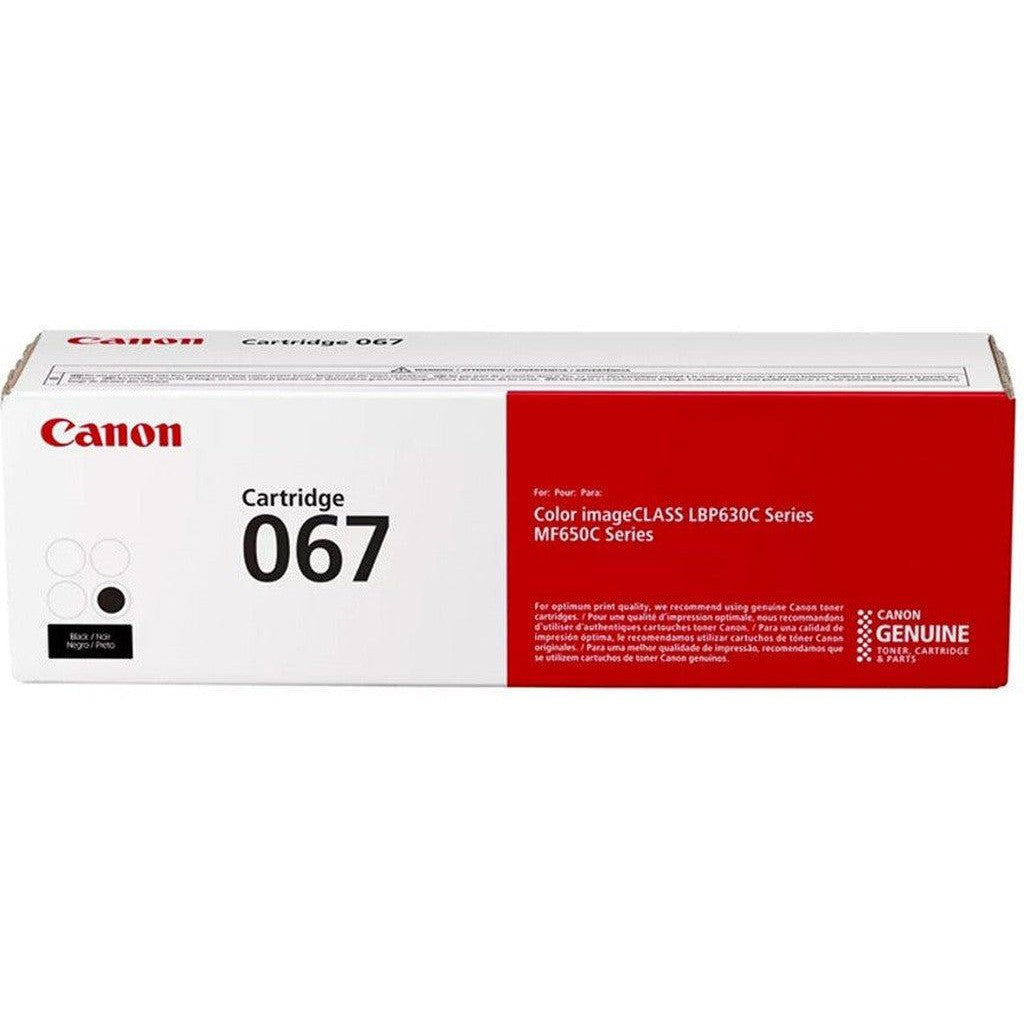 Canon 067 Toner Cartridge – 1350 Pages/ Black Color/ Toner Cartridge