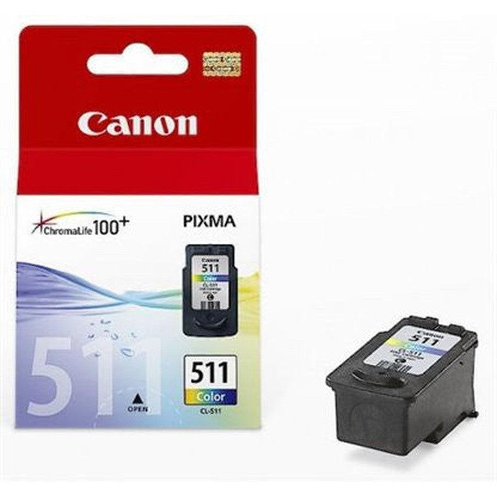 Canon 511 Tri-color Ink Cartridge – 244 Pages Tri Color Ink Cartridge