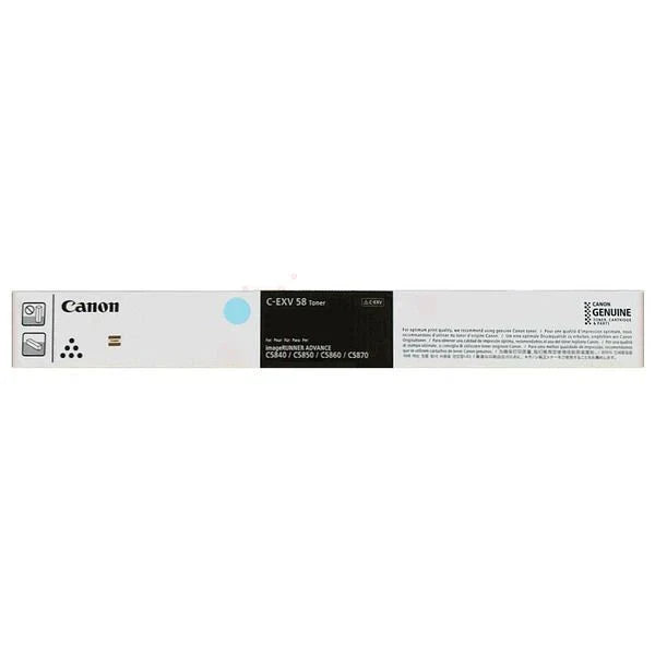 Canon C-EXV 58L Cyan Toner Cartridge