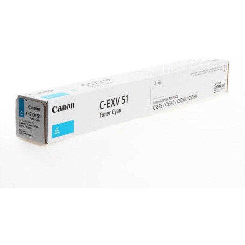 Canon C-EXV 51 Cyan Toner Cartridge (0482C002)