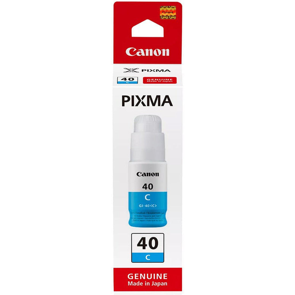 Canon Gi 40 Cyan High Yield Ink Bottle (3400C001)