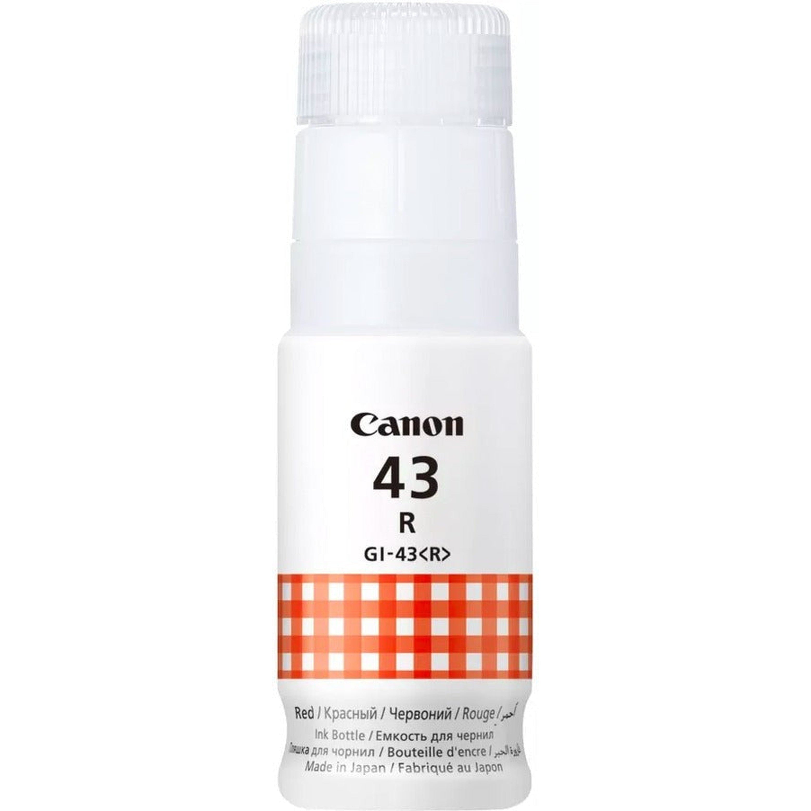 Canon Gi 43 Ink Bottle – 3.8K Pages/ Red Color/ Ink Bottle