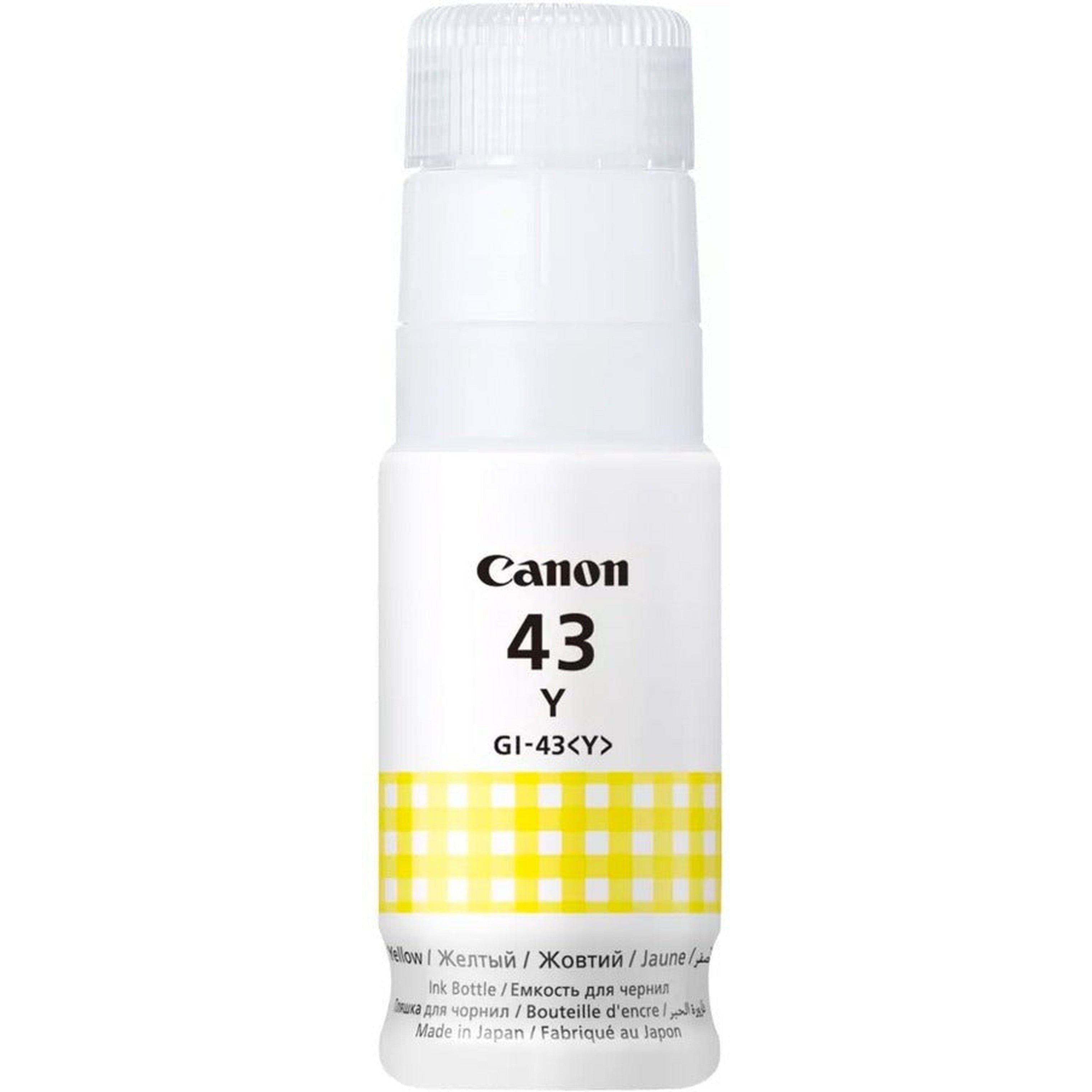 Canon Gi 43 Ink Bottle – 3.8K Pages/ Yellow Color/ Ink Bottle