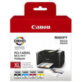Canon Ink 1400Xl Combo Pack Black/Cyan/Yellow/Magenta Multi Pack