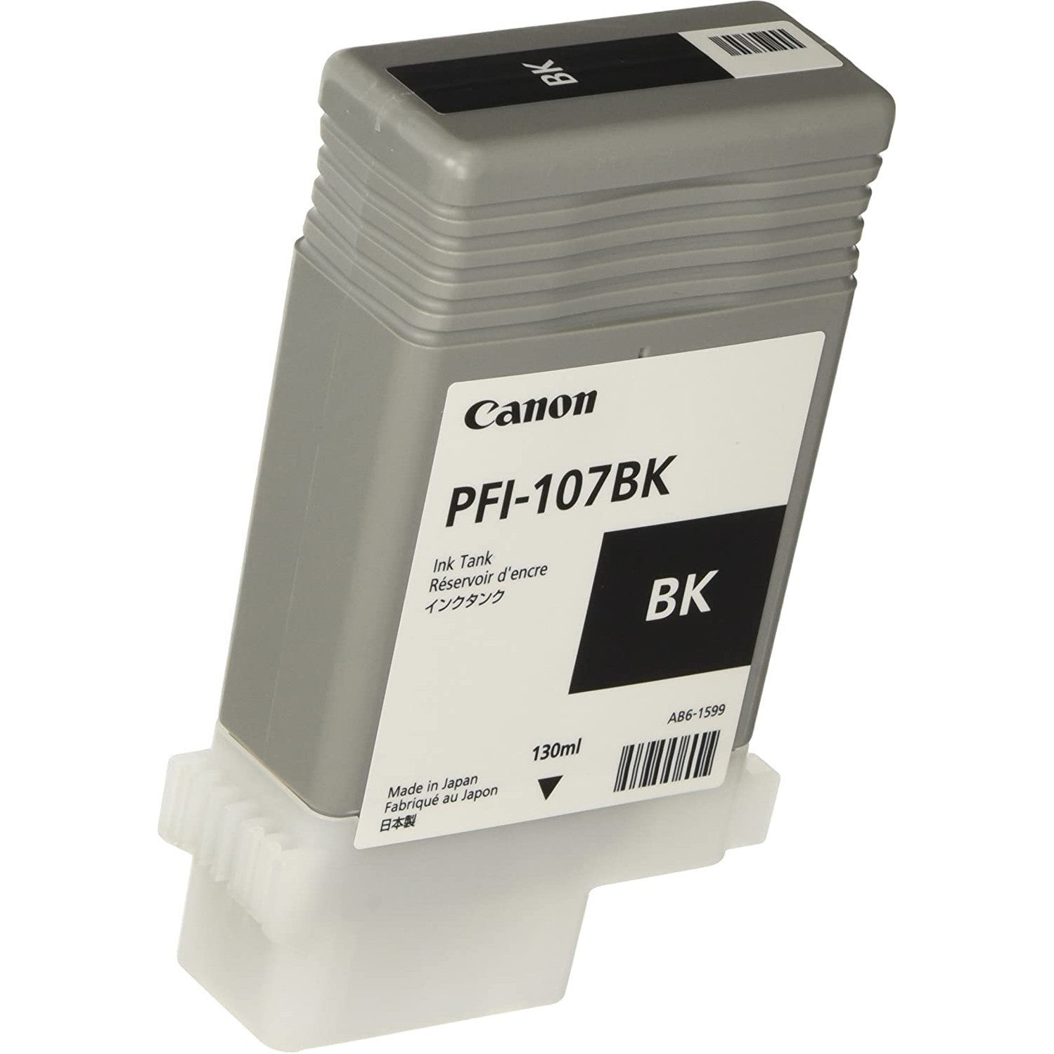 Canon Pfi 107Bk Black Ink 130Ml