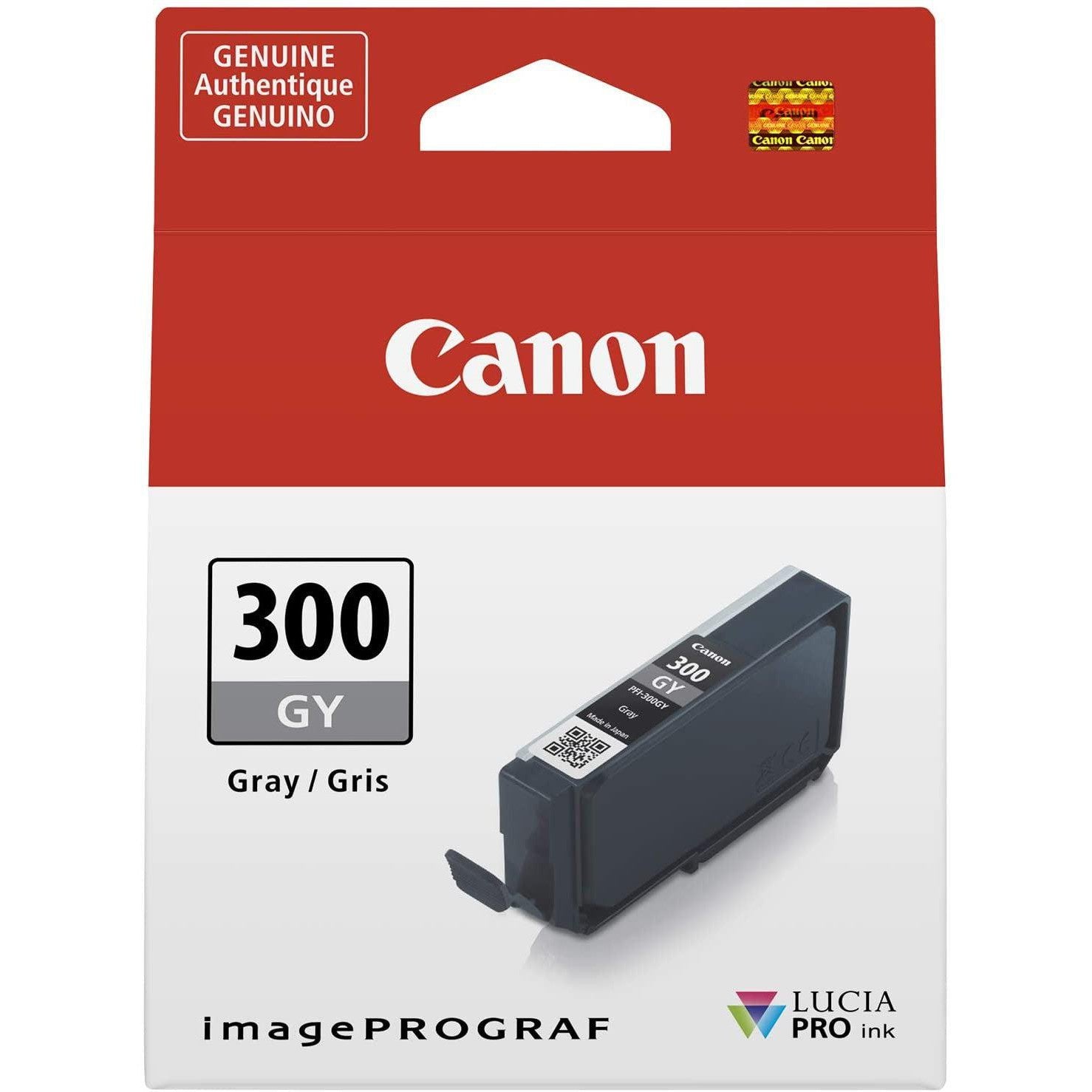 Canon Pfi 300 Lucia Pro Ink, Gray