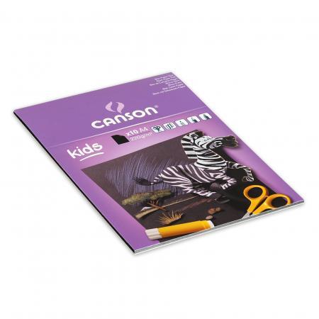 Canson Pad Cancolor 10S A4 220G Black