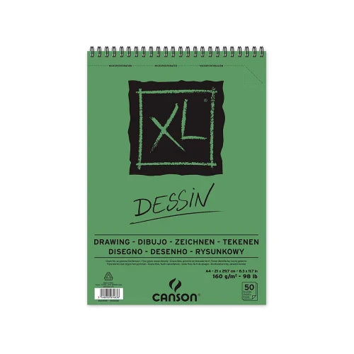 Canson Xl Dessin Drawing 50Sh A4 160G
