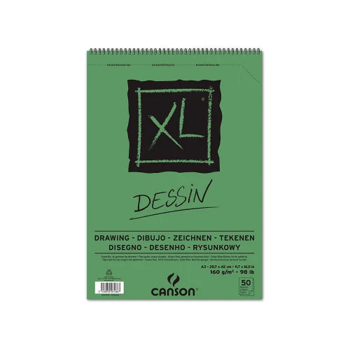 Canson Xl Dessin Drawing 50Sh A3 160G