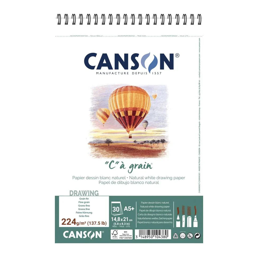 Canson C À Grain Drawing