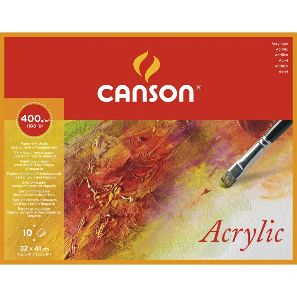 Canson Acrylic Pad 32X41 50 Sheet 400G