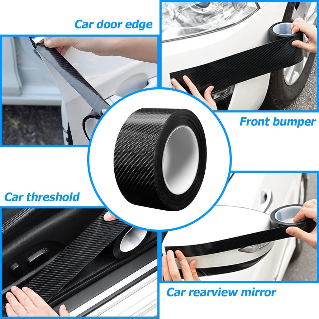 Car Door Step  Edge Tape Black (3Cm*10Mtrs)