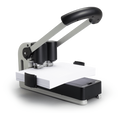 Carl Heavy Duty Punch Machine, 2 Hole Paper Punch 330 Sheet Punch Capacity -  Black And Silver