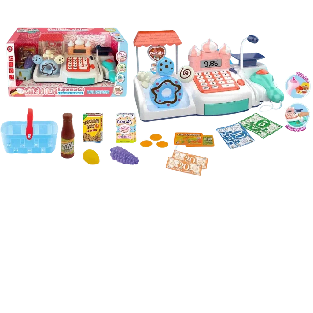 Casheir Super Market Role Play Set-965-3