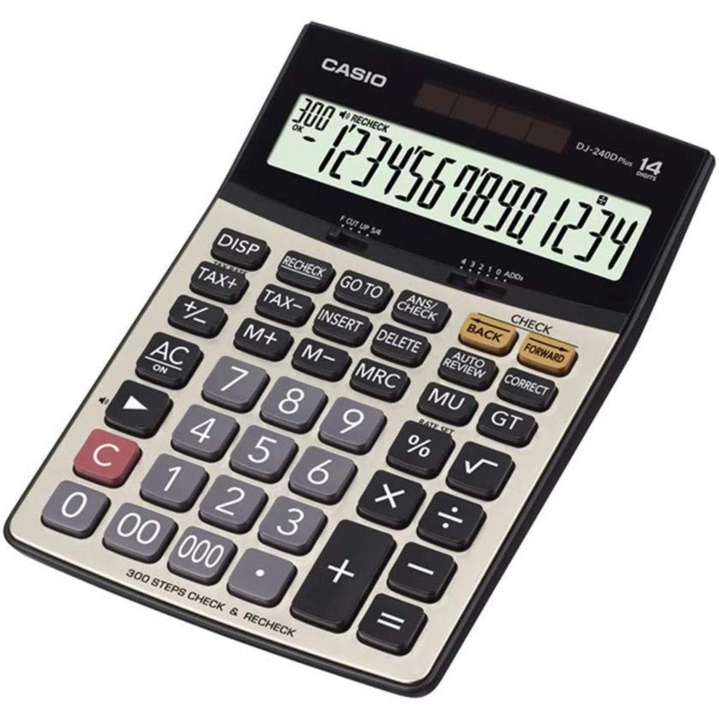 Casio Check And Recheck Dj40 D Plus Calculator