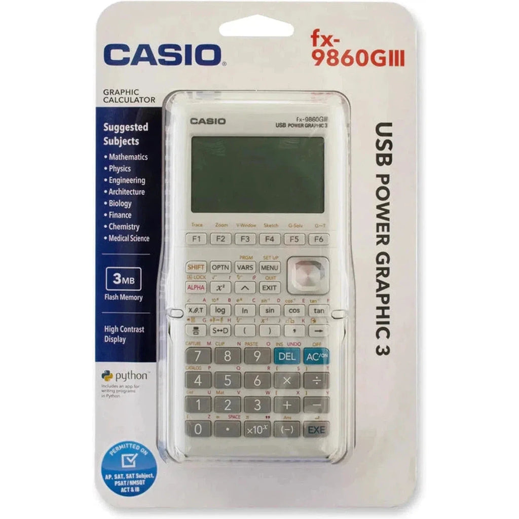 Casio FX-9860GIII (C81) Graphic Calculator