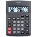 Casio Mw 8V Bk W Electronic Desktop Calculator With 8 Digit Extra Big Display
