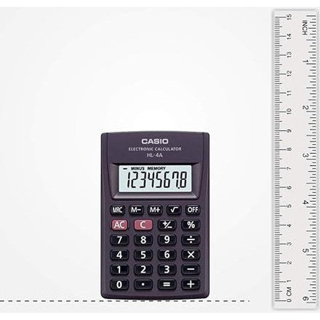 Casio Pocket Calculator Hl-4A