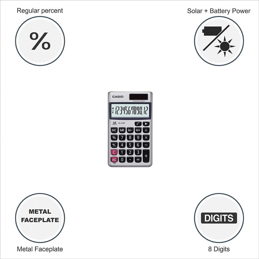 Casio SX-320P Portable Calculator
