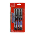 Cello 0.7mm Ballpoint Pen Butterflow Black 5pcs