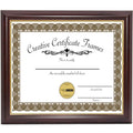 Certificate Frame Wooden - Mahogany Color