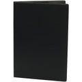 Certificate Holder Foam Leather/PVC Frame - Black Color