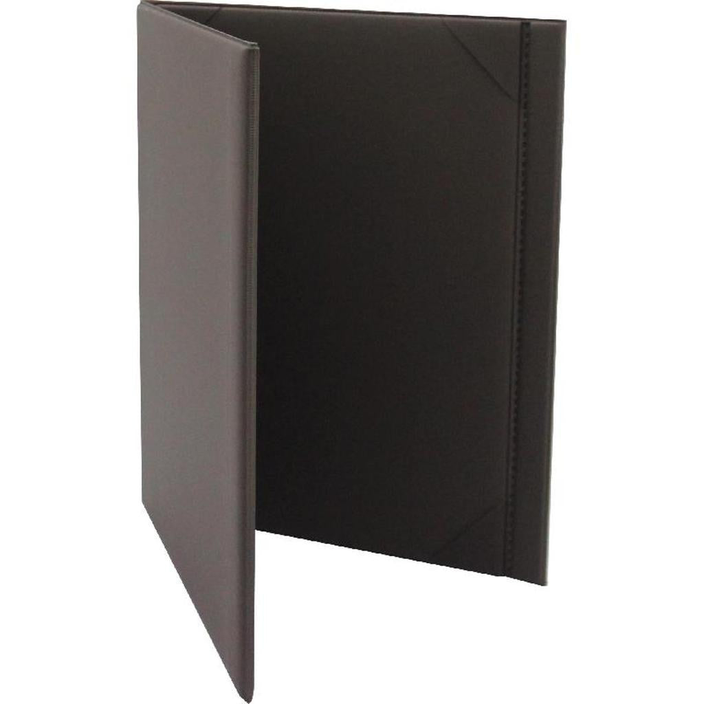 Certificate Holder Foam Leather/PVC Frame - Dark Brown