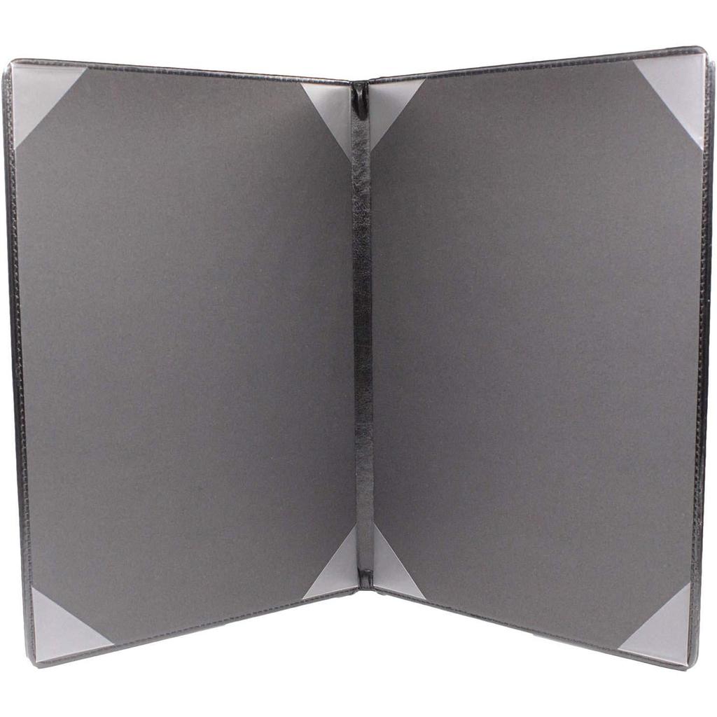 Certificate Holder PU Material - Black Color